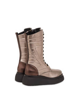 Combat boot in nappa laminata Softie Photo 3