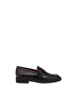 Mocassini in vitello con micro strass Mannish Photo 1