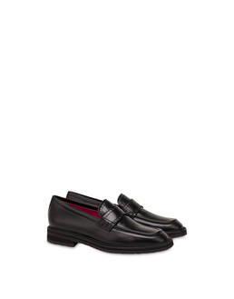 Mocassini in vitello con micro strass Mannish Photo 2