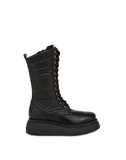 Combat boot in Softie nappa leather Photo 1
