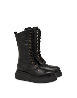 Combat boot in Softie nappa leather Photo 2