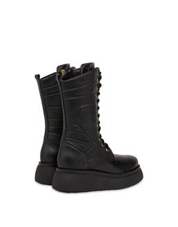 Combat boot in Softie nappa leather Photo 3