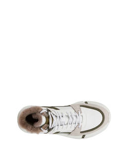 High-top sneakers in vitello Photo 3