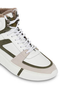 High-top sneakers in vitello Photo 5