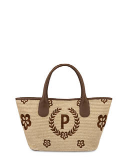 Macro Heritage Medium Straw Tote Bag Photo 1