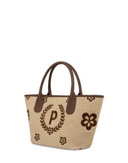 Macro Heritage Medium Straw Tote Bag Photo 2