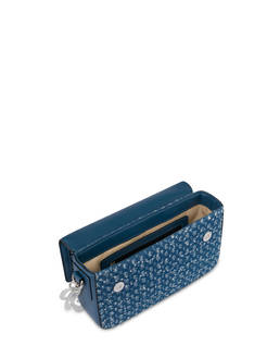 Candy denim bag with sequins and oversized chain Photo 4