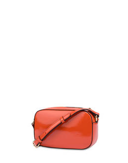 Enamel Allure shoulder bag with maxi logo Photo 3