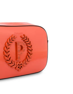 Enamel Allure shoulder bag with maxi logo Photo 5