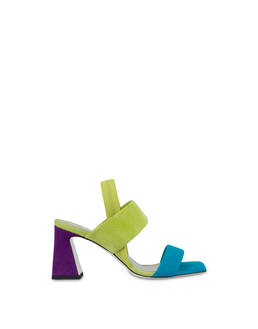 Color Explosion suede sandals Photo 1