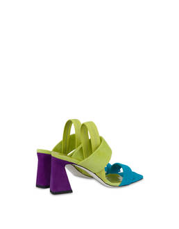 Color Explosion suede sandals Photo 3