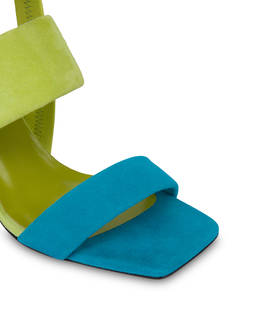 Color Explosion suede sandals Photo 4
