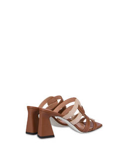 Interlock calfskin heeled mules Photo 3