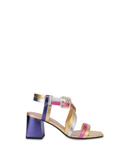Rainbow patent nappa leather sandals Photo 1