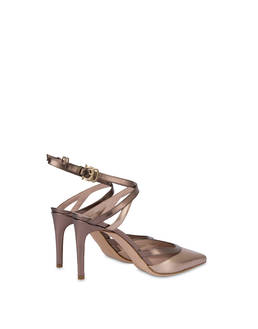 Sandali in nappa laminata Glam Photo 3