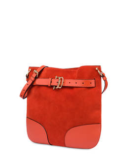 Mastery split-leather and calfskin hobo bag Photo 2