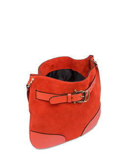 Mastery split-leather and calfskin hobo bag Photo 4