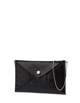 Mail clutch bag in naplak leather Photo 2
