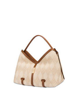 Borsa in paglia jacquard Essence Photo 2