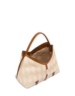 Borsa in paglia jacquard Essence Photo 4