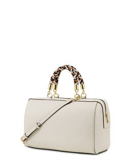 Agadir double handle bag with woven insert Photo 3