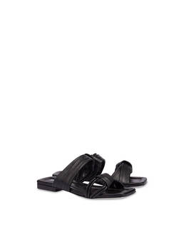 Flache Sandalen aus Nappa Lady Tie Photo 2