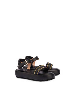 Lady Tie nappa leather flatform sandals Photo 2
