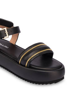 Lady Tie nappa leather flatform sandals Photo 4