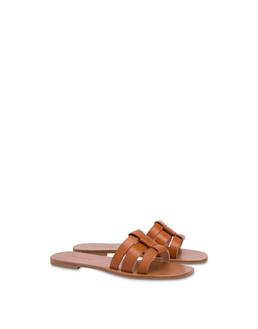 Sahara cowhide flat sandals Photo 2