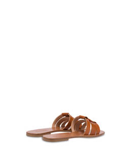 Sahara cowhide flat sandals Photo 3