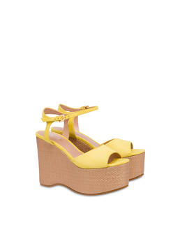 Capri Nappa wedge sandal Photo 2