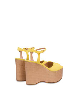 Capri Nappa wedge sandal Photo 3