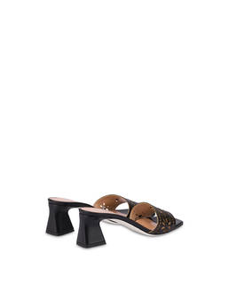 Desert Rose laser-cut calfskin sandals Photo 3