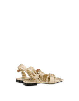 Flache Sandalen aus Nappaleder Oasis Photo 3