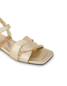 Flache Sandalen aus Nappaleder Oasis Photo 4