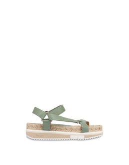 Flower Garden calfskin fussbett sandals Photo 1
