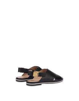 Synthesis flatform sandals in calfskin Photo 3