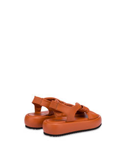 Sandali flatform in nappa Oasis Photo 3