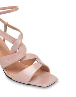 Curvy naplak leather sandal Photo 4