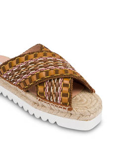 Espadrilles-Sandalen aus gewebtem Stoff Summer Time Photo 4