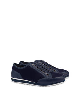 Sporty Driver calfskin and mesh sneakers Photo 2