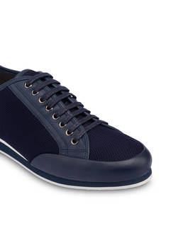 Sporty Driver calfskin and mesh sneakers Photo 5