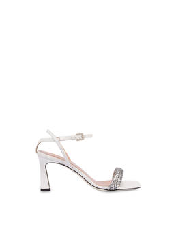 Italian Savoir Faire sandals in calfskin and patent leather Photo 1