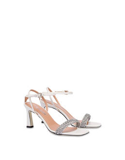 Italian Savoir Faire sandals in calfskin and patent leather Photo 2