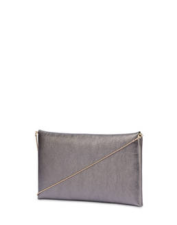 Pochette Mail aus laminiertem Kalbsleder Photo 3