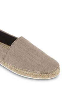 Canvas and calfskin espadrilles Photo 5