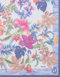 Stole with flower print Photo 3