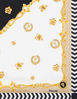 Pollini Jewels silk scarf Photo 3