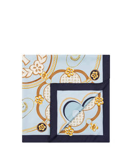 Foulard in seta Macro Symbols Photo 1