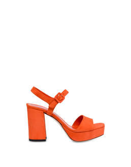 Seventy platform sandals in suede Photo 1